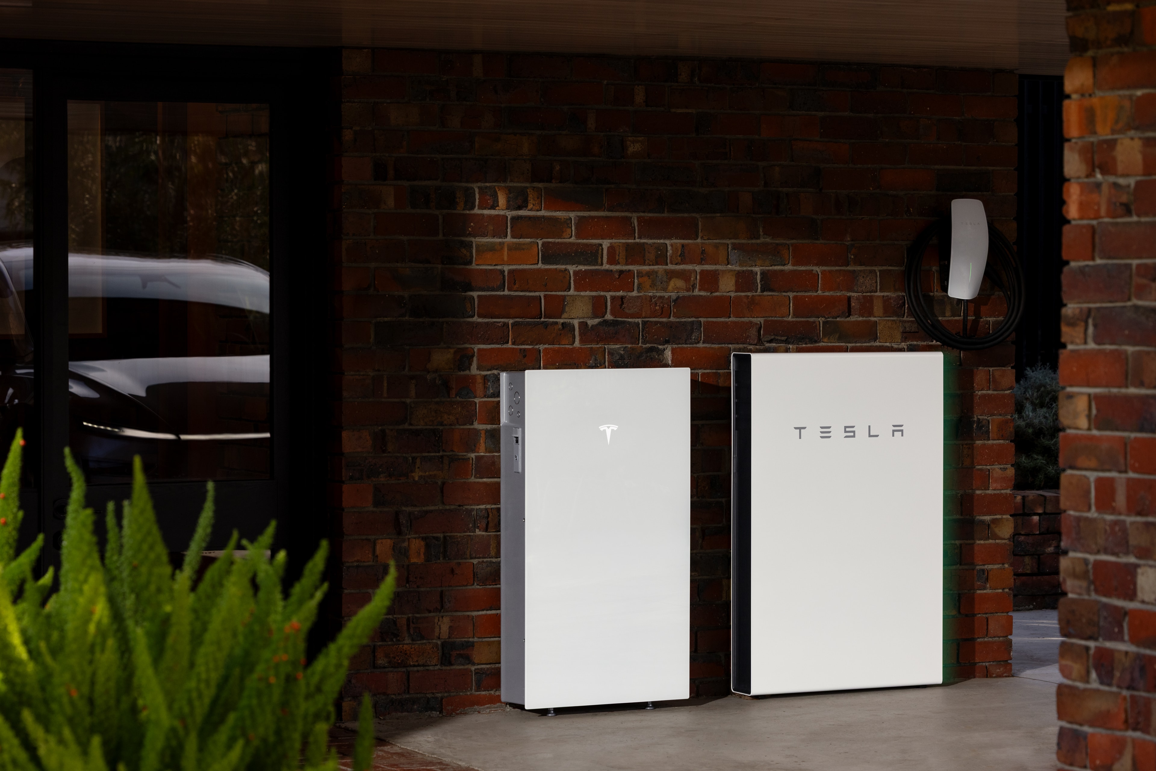 Tesla Powerwall 3 installed on home wall